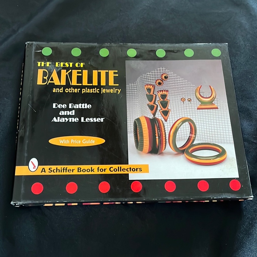 Vintage~The Best of BAKELITE & Other Plastic Jewelry Book~MCM~1996